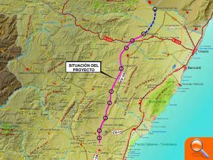 Moragues: “Fomento da un paso más para que Castellón tenga una vía rápida y gratuita y la A-7 se convierta en el corredor mediterráneo por carretera”