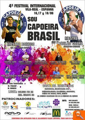 Clases, talleres y exhibiciones vuelven a Vila-real en el IV Festival Internacional Sou Capoeira Brasil - (foto 2) Clases, talleres y exhibiciones vuelven a Vila-real en el IV Festival Internacional Sou Capoeira Brasil - (foto 2)