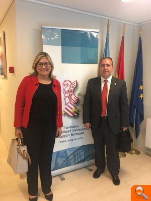 Mamen Peris impulsa la col·laboració de Ciutadans Diputació amb la Fundació de la Comunitat Valenciana a Brussel·les  - (foto 2)