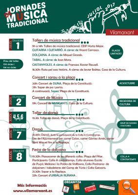 De l'1 al 8 de juliol, Vilamarxant celebra les primeres Jornades de Música Tradicional - (foto 2)