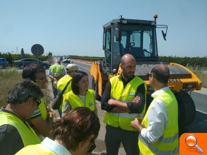 La Diputació aposta per la innovació amb l'ús d'asfalts més eficients i ecològics en les carreteres - (foto 2)