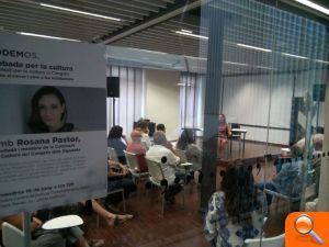 Rosana Pastor rendeix comptes davant representants de la Cultura - (foto 2)