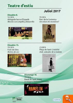 L'Ajuntament d'Onda traurà el 'Teatre al Carrer' al mes de juliol - (foto 2)