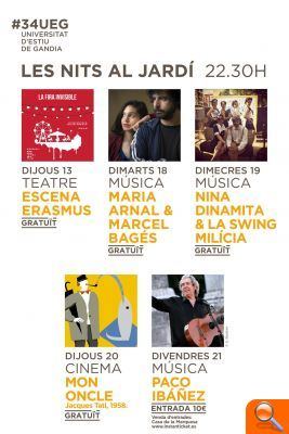 Canvi en la programació de Les Nits al Jardí: Nina Dinamita actuarà el dimecres 19 - (foto 2)