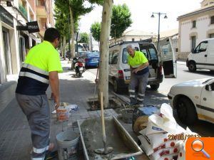L’Ajuntament arregla més de 370 M2 de voreres durant el mes de juny - (foto 2)