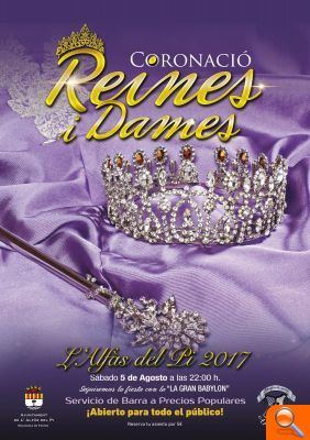La coronación de las Reinas de las Fiestas será una fiesta con acceso libre - (foto 2) La coronación de las Reinas de las Fiestas será una fiesta con acceso libre - (foto 2)