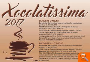 Todo a punto para celebrar en la Vila Joiosa Xocolatíssima 2017 