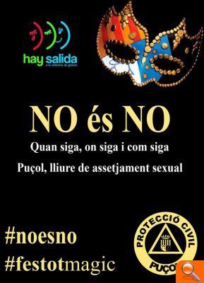 Protección Civil de Puçol inicia una campaña por unas fiestas libres de acoso sexual - (foto 2) Protección Civil de Puçol inicia una campaña por unas fiestas libres de acoso sexual - (foto 2)