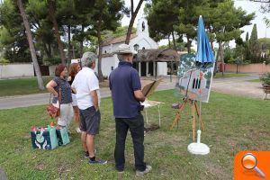 Héctor Dols, primer premi al XIV concurs de pintura ràpida 'Godella i el seu entorn' - (foto 3)