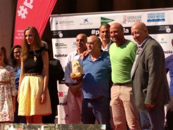 El Club de Pilota Valenciana del Campello premiat a València 