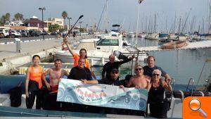 El Club de Busseig Trotafons se submergeix en la neteja de fons de la platja de Canet - (foto 4)