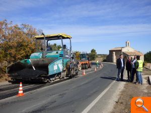 Ontinyent inicia les obres de reasfaltat de l’accés a la ciutat per l’Avinguda València