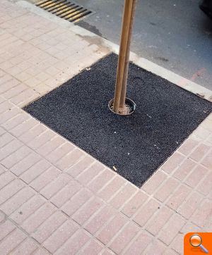 Compromís critica l'acabat de l'obra de l'Avinguda Ametlers de Benidorm - (foto 5) Compromís critica l'acabat de l'obra de l'Avinguda Ametlers de Benidorm - (foto 5)