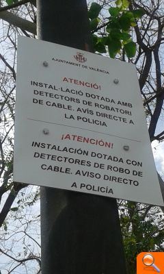 València redueix un 87,84 % el robatori de coure després d’instal·lar el sistema antirobatori - (foto 2)