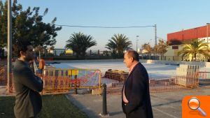 Paterna construeix una nova pista de bàsquet en la Ciutat Esportiva Municipal - (foto 2)
