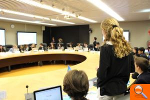 Alumnos de American School of Valencia debaten con estudiantes internacionales sobre sostenibilidad - (foto 3)
