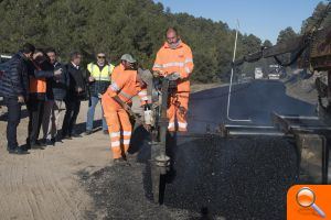 La Diputación mantiene una actuación histórica en carreteras con cinco obras activas