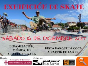 Juventud organiza una Exhibición de Skate