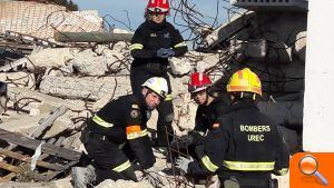 100 rescatadors, 20 gossos i 50 víctimes participen en les 'Jornades Internacionals d'Actuació en Grans Catàstrofes' - (foto 3)