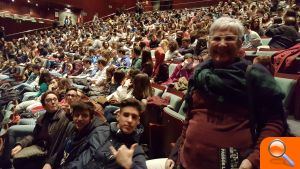 400 estudiantes de bachillerato acuden a una representación teatral contra la violencia de género