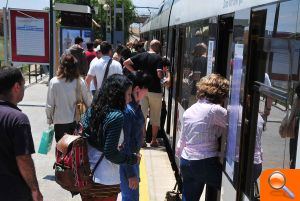 Metrovalencia ofrece servicios mínimos entre el 50% y el 70% durante los paros parciales