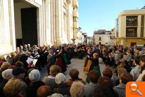 El Villancico de Cheste pone el broche final al concierto de Navidad