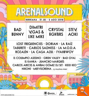 Arenal Sound 2018: Crystal Fighters y Steve Aoki se incorporan al cartel