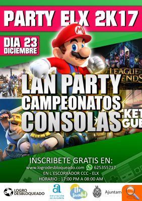 La Concejalía de Juventud y la de Cultura organizan la 'Lan Party, Campeonatos de Consolas 2k17'