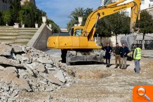 El Ayuntamiento renueva el firme y la instalación eléctrica del auditorio Julio Iglesias del Parque de l’Aigüera