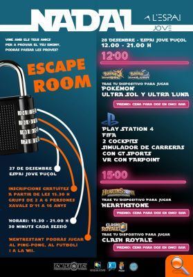 Torna «Nadal a l'Espai» per a tancar l'any amb tornejos d'e-sports, videojocs, esports i una «escape room» - (foto 3)