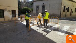 Comienzan las obras en la calle José Gimeno Agius de Segorbe