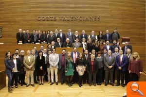 Les Corts Valencianes reciben a la FSMCV con motivo del 50º aniversario de la entidad