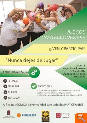 La campaña “12 meses, 12 deportes” dedica febrero a los I Juegos Castellonenses de Adultos Mayores - (foto 2)