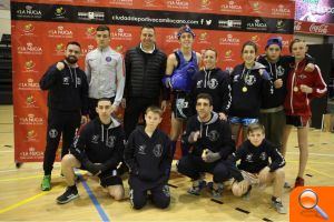9 medallas nucieras en el Autonómico de Muaythai