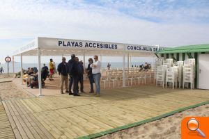 Playas mejora el punto accesible de Levante y duplica su superficie