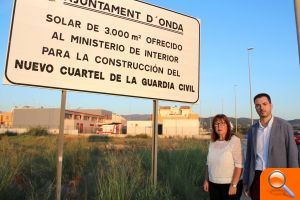 El Ministerio desoye la petición del alcalde de Onda de reunirse por el nuevo cuartel