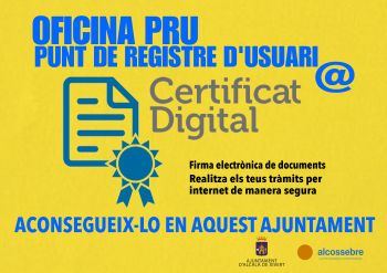 L'Ajuntament ja expedeix certificats personals electrònics