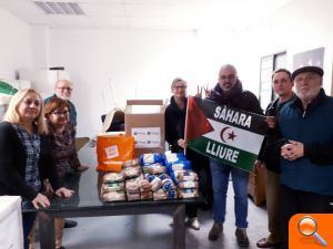 Compromís col·labora en l'entrega d'aliments per als camps de refugiats sahrauís