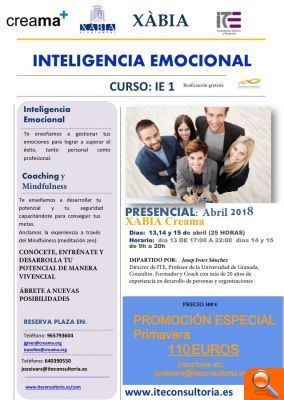 Creama Xàbia prepara una segona edició del curs d'Intel·ligència Emocional - (foto 2) Creama Xàbia prepara una segona edició del curs d'Intel·ligència Emocional - (foto 2)