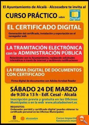 El Ayuntamiento de Alcalà-Alcossebre organiza un curso para enseñar a los vecinos cómo tramitar documentos electrónicamente - (foto 2)