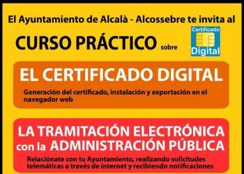 L'Ajuntament d'Alcalà-Alcossebre organitza un curs per ensenyar als veïns com tramitar documents electrònicament