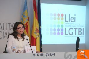 Oltra: ‘El anteproyecto de ley para la igualdad de las personas LGTBI es un paso adelante en el reconocimiento social real de la diversidad sexual’