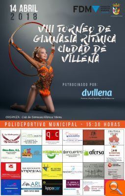 Torneo Ciudad de Villena de gimnasia rítmica en el polideportivo - (foto 2)