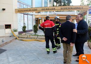 Los bomberos inician las inspecciones de los sistemas de extinción de los edificios en altura 