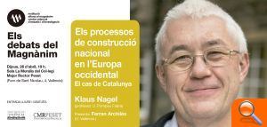 El caso de Catalunya en Europa se analiza con el politólogo Klaus Nagel en Els Debats del Magnànim