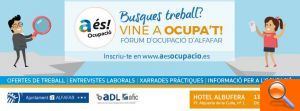 Primer foro de empleo, “Ocupa’t”, en Alfafar