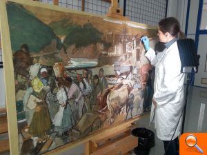 Europa premia al IVCR+i por la restauración de unos bocetos de Sorolla