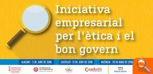 La Generalitat y el mundo empresarial valenciano impulsan la 'Iniciativa por la Ética y el Buen Gobierno'