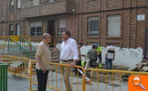 Reparación de Hundimiento en la Calle Oriol de El Rabaloche de Orihuela