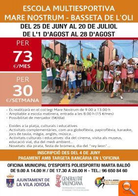 Deportes y Bienestar Social abren la inscripción para la escuela multideportiva de verano - (foto 2) Deportes y Bienestar Social abren la inscripción para la escuela multideportiva de verano - (foto 2)